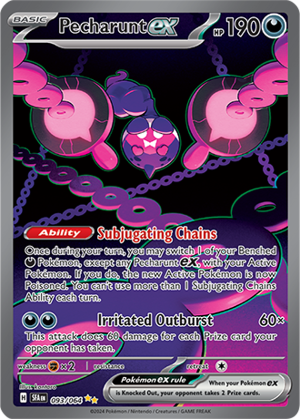 Pecharunt ex 093/064 Shrouded fable