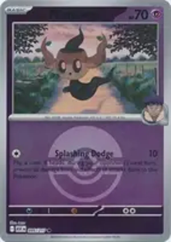 Hop's Phantump 095/217 Reverse Holo Poke Ball Ascended Heroes