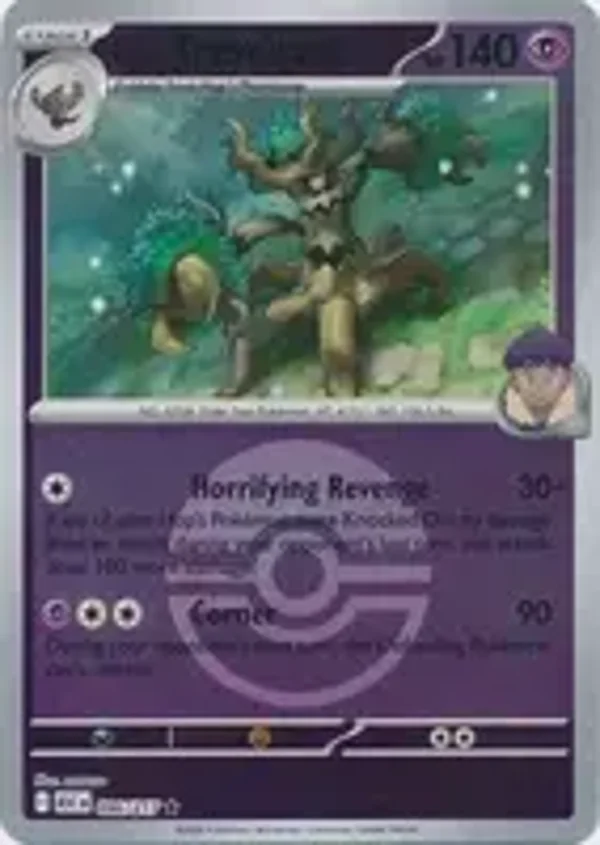 Hop's Trevenant 096/217 Reverse Holo Poke Ball Ascended Heroes