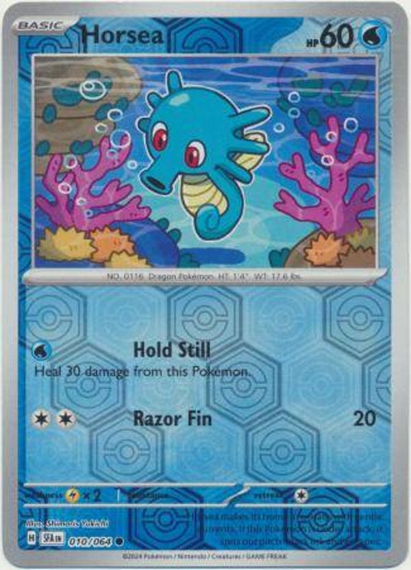 Horsea 010/064 reverse holo Shrouded fable