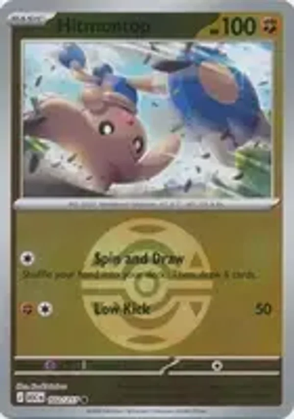 Hitmontop 102/217 Reverse Holo Dusk Ball Ascended Heroes