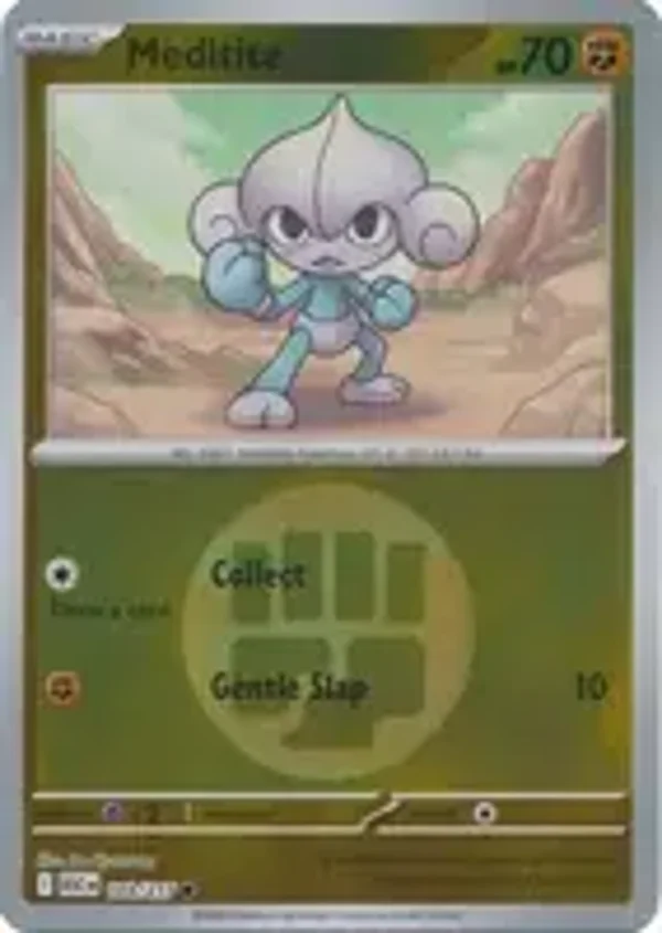 Meditite 103/217 Reverse Holo Energy Ascended Heroes