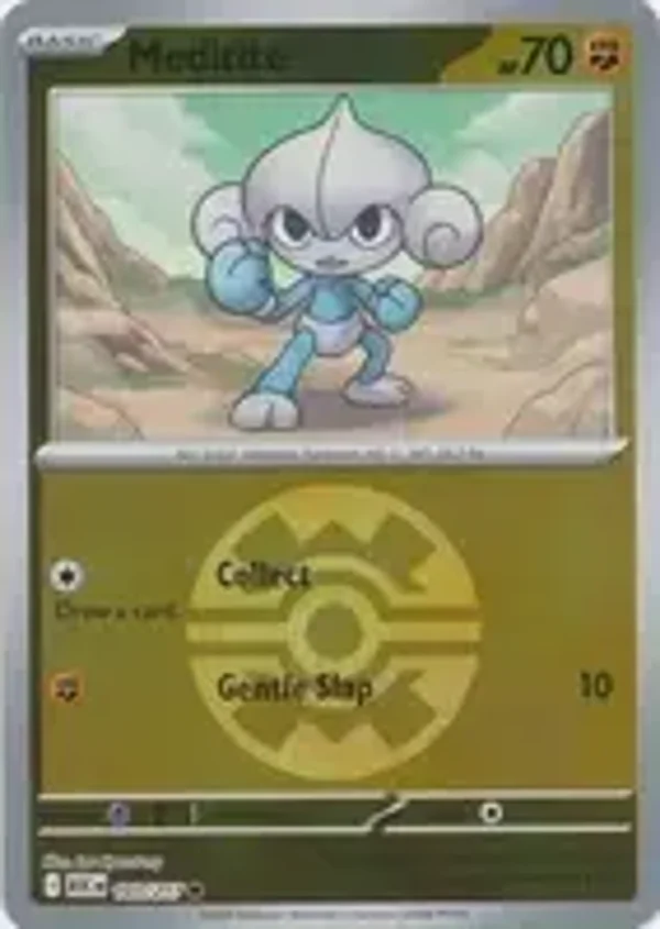 Meditite 103/217 Reverse Holo Quick Ball Ascended Heroes