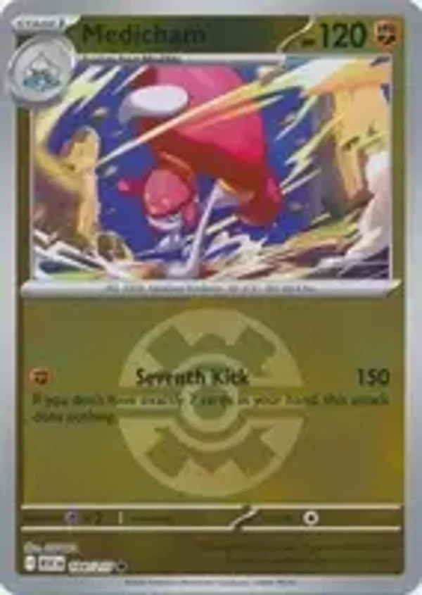 Medicham 104/217 Reverse Holo Quick Ball Ascended Heroes