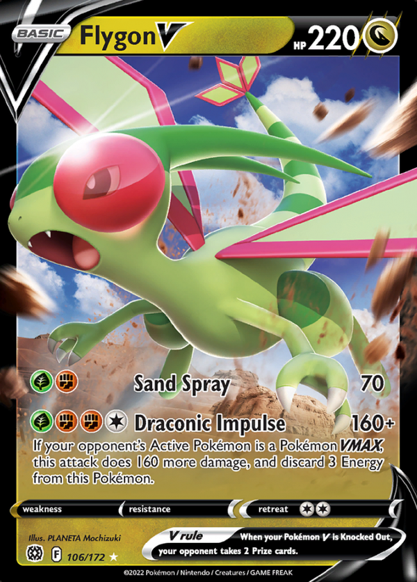 Flygon V 106/172 Brilliant Stars