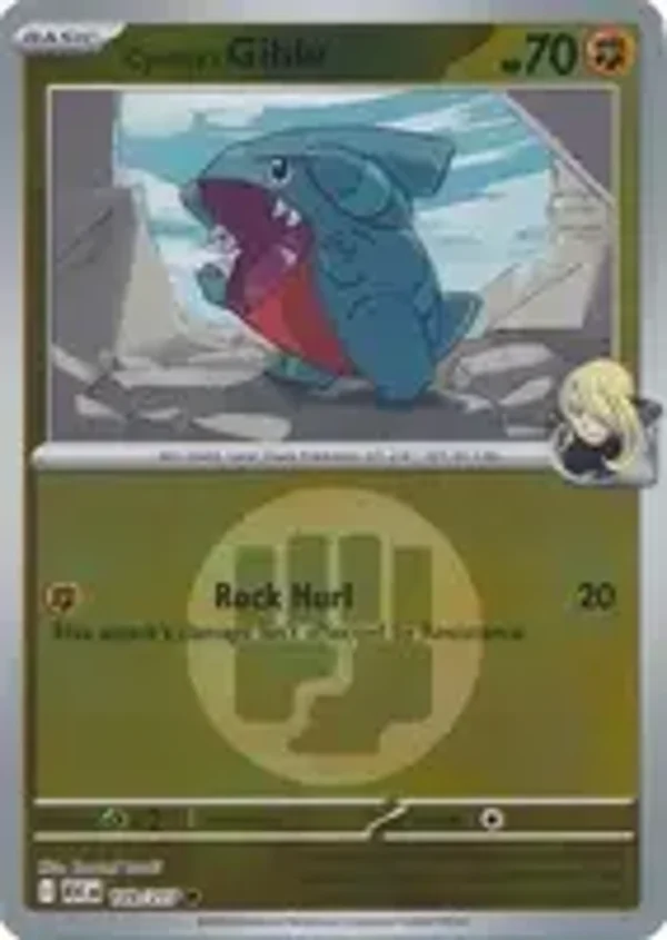 Cynthia's Gible 109/217 Reverse Holo Energy Ascended Heroes