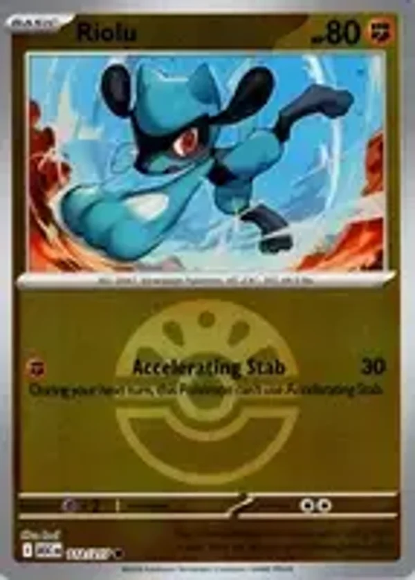 Riolu 112/217 Reverse Holo Friend Ball Ascended Heroes