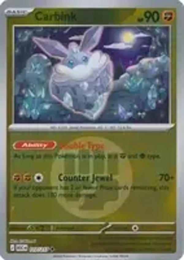 Carbink 117/217 Reverse Holo Energy Ascended Heroes