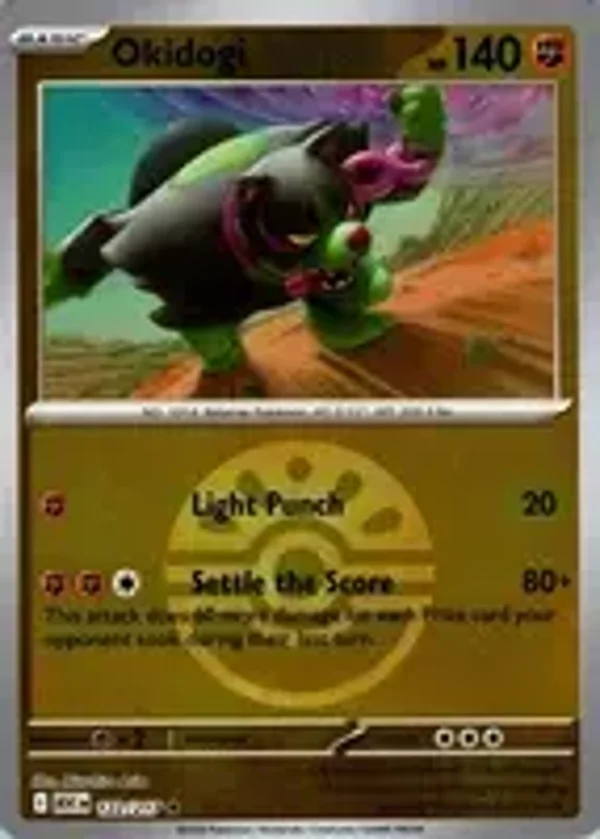 Okidogi 122/217 Reverse Holo Friend Ball Ascended Heroes
