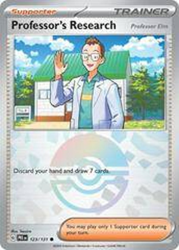 Professor's Research 123/131 Pokeball Prismatic Evolutions