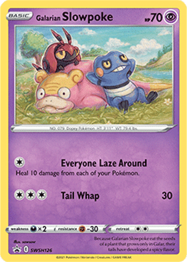 Galarian Slowpoke swsh-126 Sword&Shield Promos
