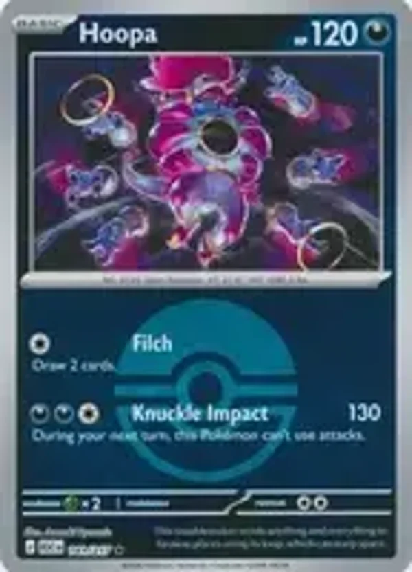 Hoopa 141/217 Reverse Holo Poke Ball Ascended Heroes