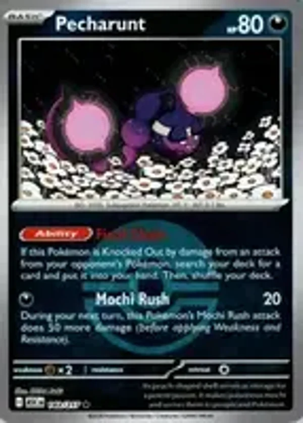 Pecharunt 143/217 Reverse Holo Poke Ball Ascended Heroes