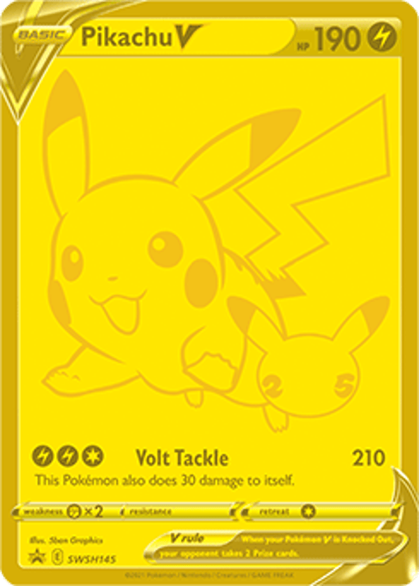 Pikachu V swsh-145 Sword&Shield Promos