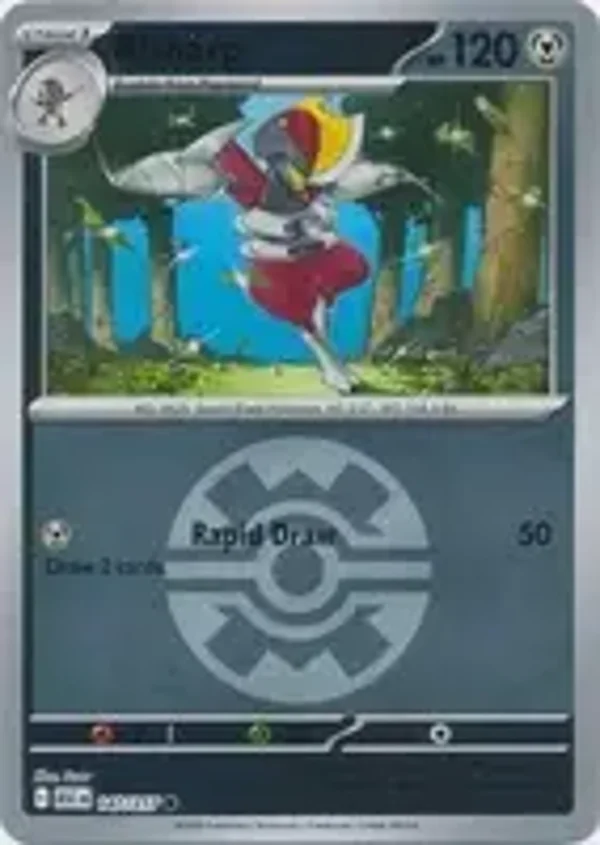 Bisharp 147/217 Reverse Holo Quick Ball Ascended Heroes