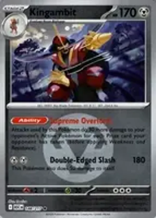Kingambit 148/217 Reverse Holo Energy Ascended Heroes