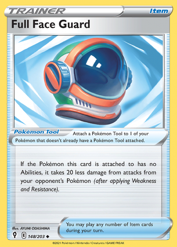 full face guard 148/203 evolving skies