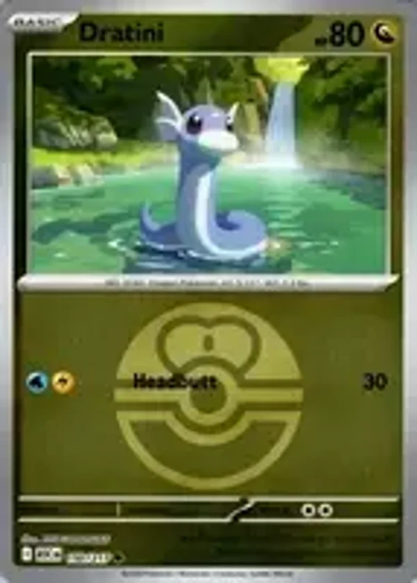 Dratini 150/217 Reverse Holo Love Ball Ascended Heroes