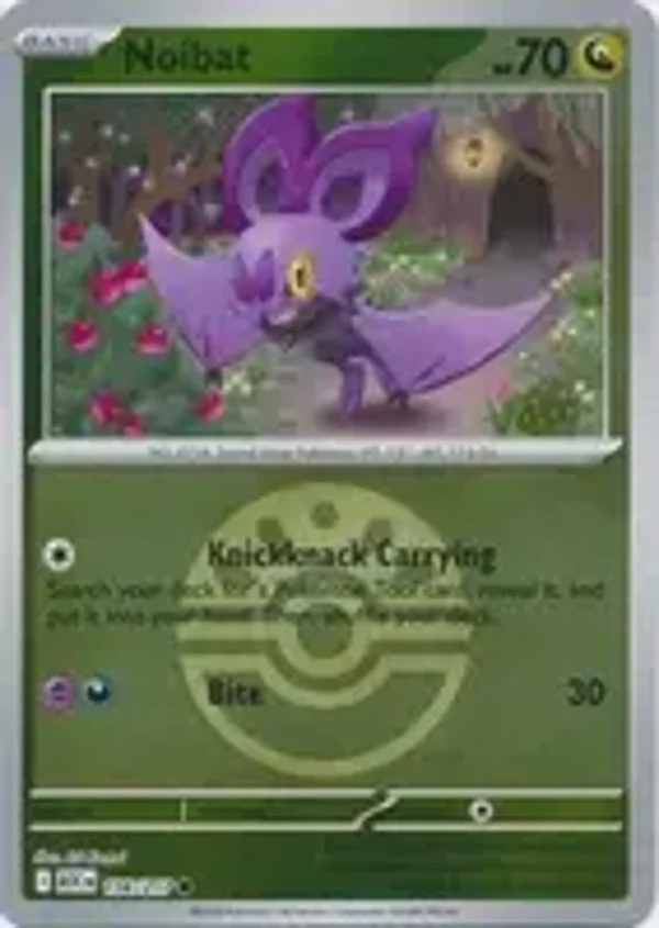 Noibat 156/217 Reverse Holo Friend Ball Ascended Heroes
