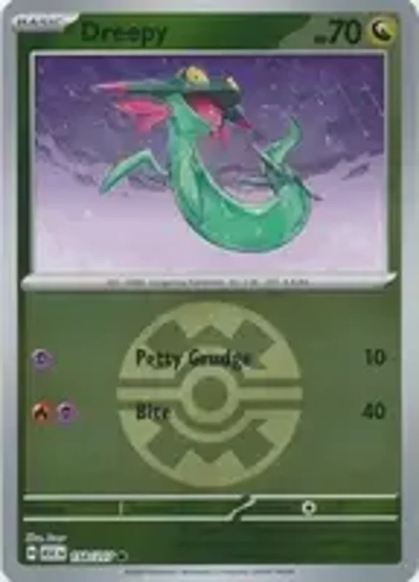 Dreepy 158/217 Reverse Holo Quick Ball Ascended Heroes