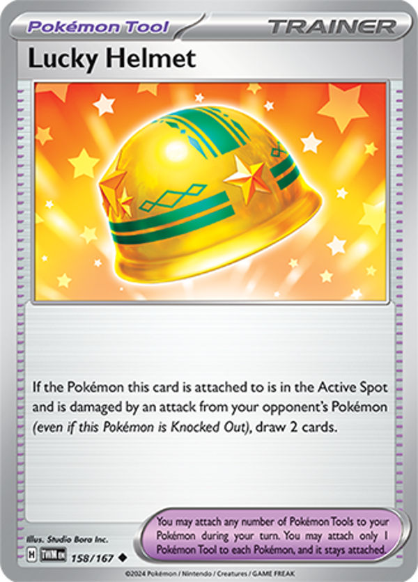 Lucky helmet 158/167 reverse holo Twilight Masquerade