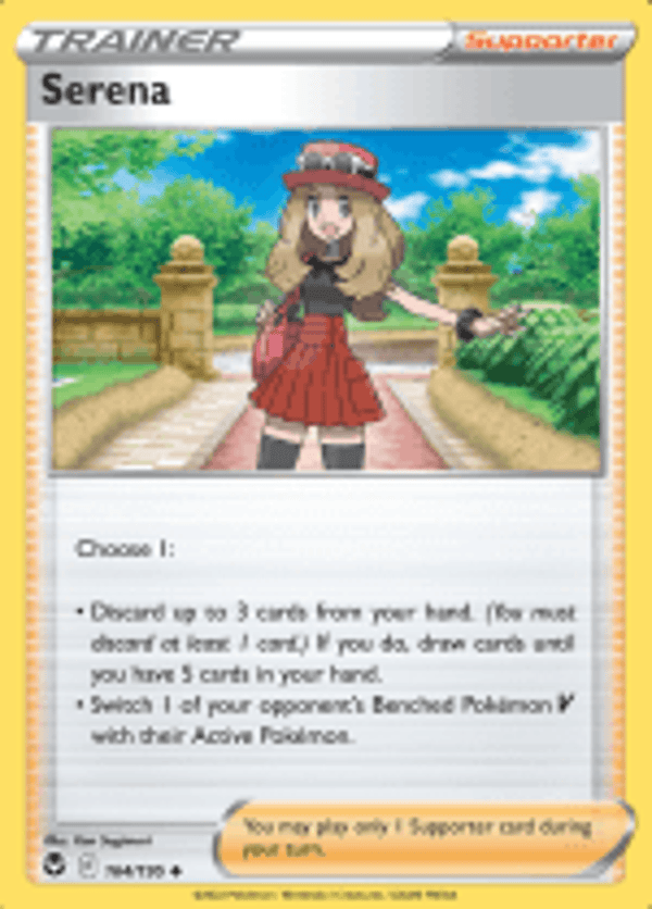 Serena  164/195 Silver Tempest