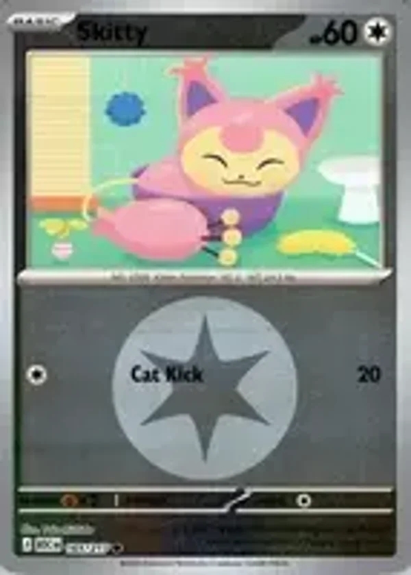 Skitty 165/217 Reverse Holo Energy Ascended Heroes
