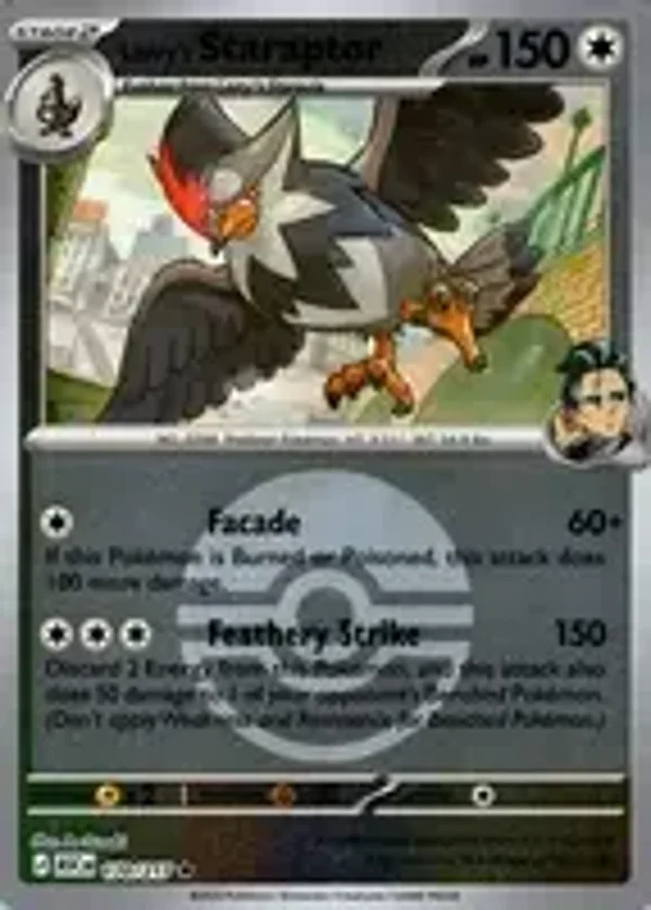Larry's Staraptor 170/217 Reverse Holo Poke Ball Ascended Heroes