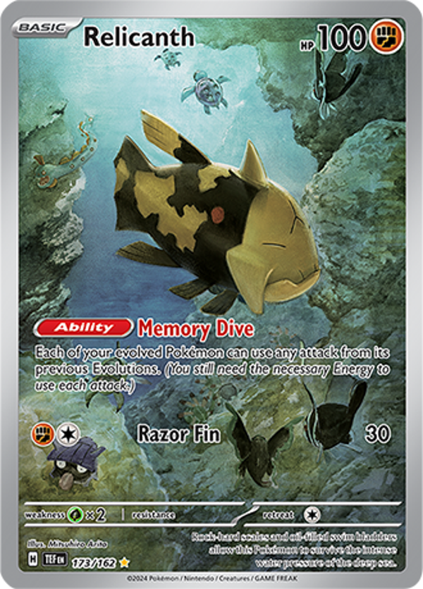 Relicanth 173/162 Temporal forces
