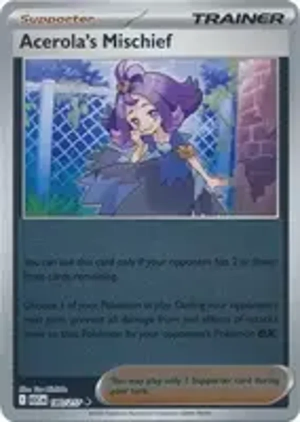 Acerola's Mischief 180/217 Reverse Holo Ascended Heroes