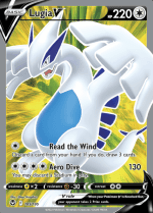Lugia V 185/195 Silver Tempest