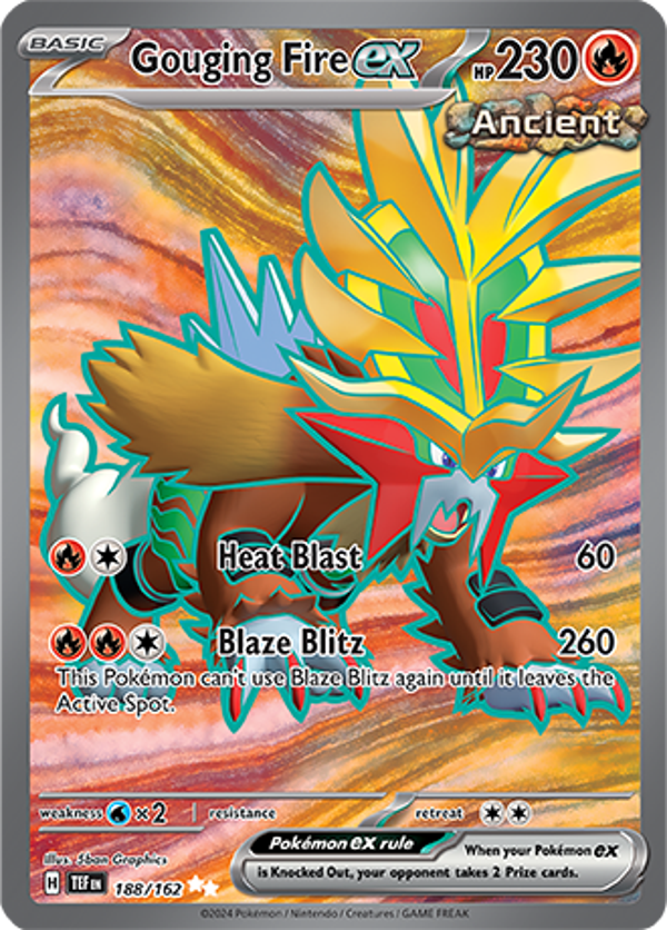 Gouging fire ex 188/162 Temporal forces