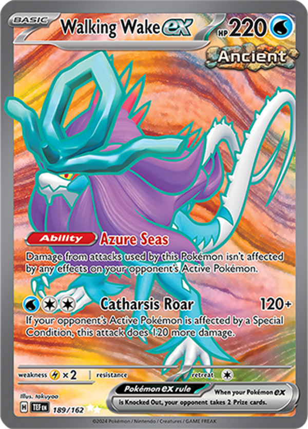 Walking wake EX 189/162 Temporal forces