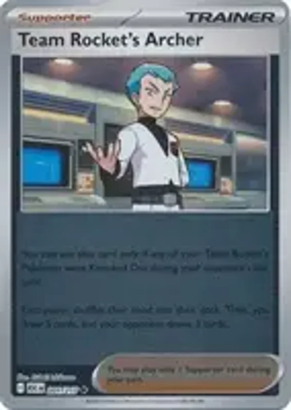 Team Rocket's Archer 201/217 Reverse Holo Ascended Heroes