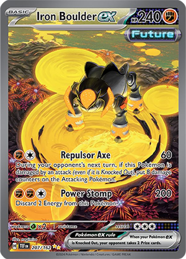 Iron boulder ex 207/162 Temporal forces