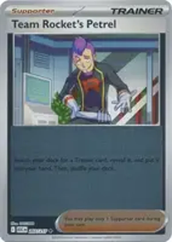 Team Rocket's Petrel 207/217 Reverse Holo Ascended Heroes