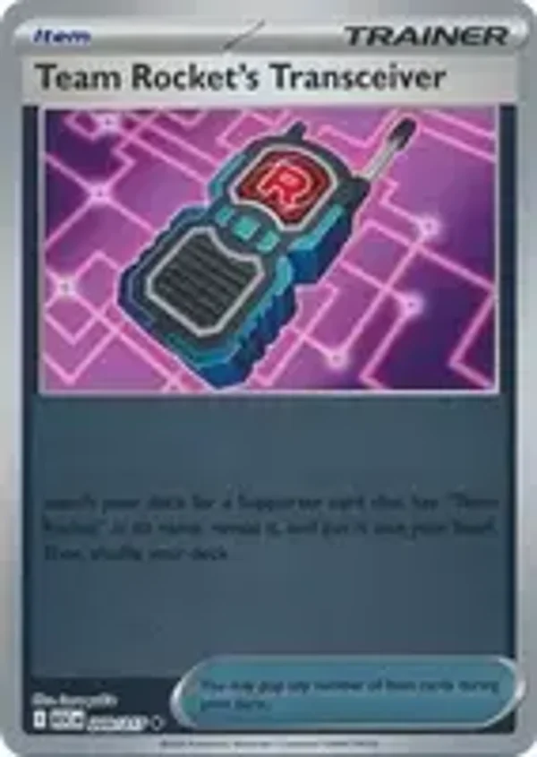 Team Rocket's Transceiver 209/217 Reverse Holo Ascended Heroes