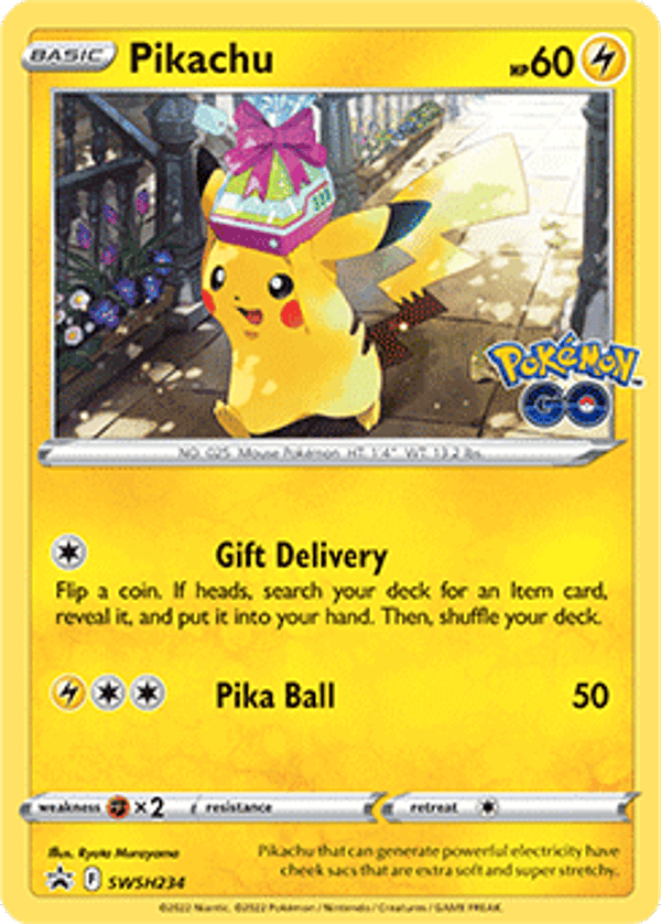 Pikachu swsh-234 Sword&Shield Promos