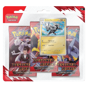 Destined Rivals 3 Pack Blister Zebstrika-Kangaskhan