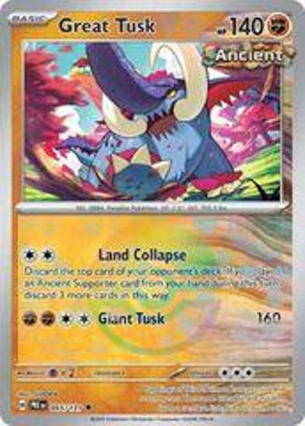 Great Tusk 055/131 Pokeball Prismatic Evolutions