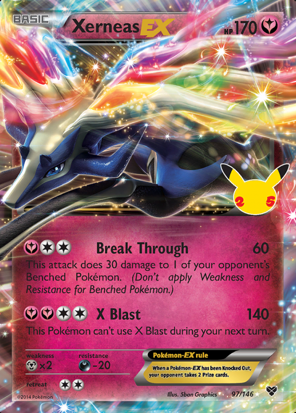 Xerneas EX 97/146 (Celebrations Classic)