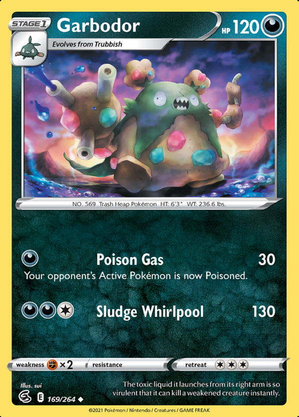 Garbodor 169/264 (Fusion Strike)