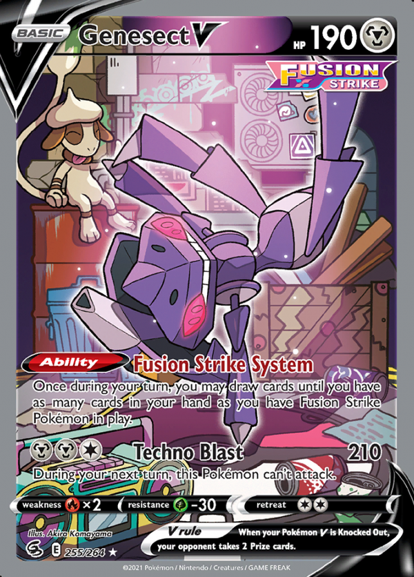 Genesect V 255/264 (Fusion Strike)