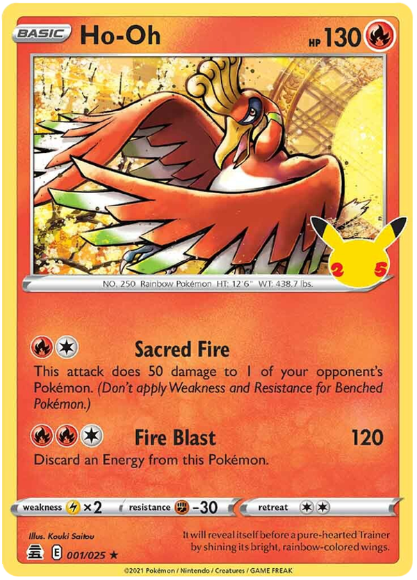 Ho-Oh Celebrations 001/025