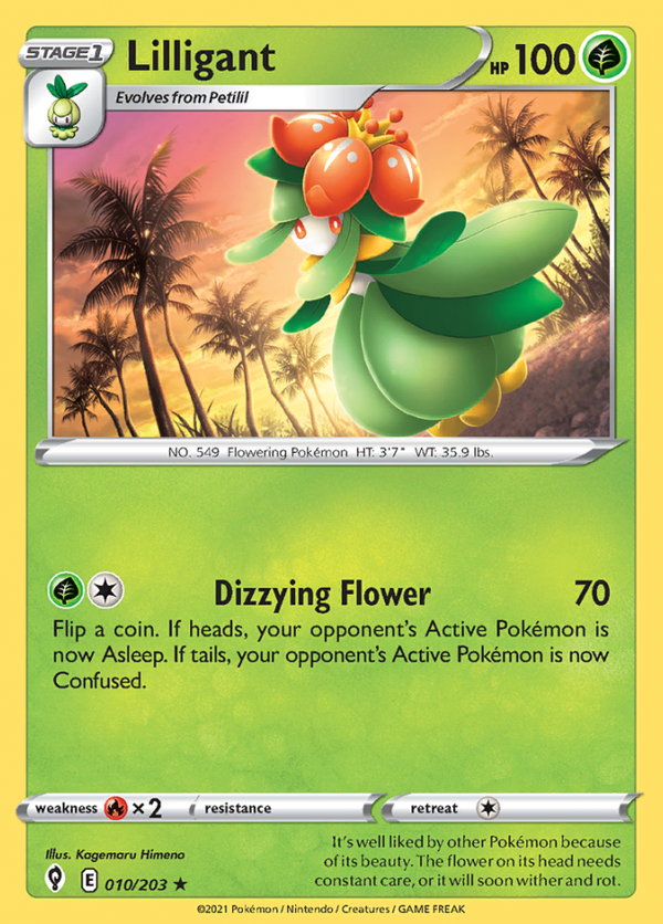 Lilligant 010/203 (Evolving Skies)