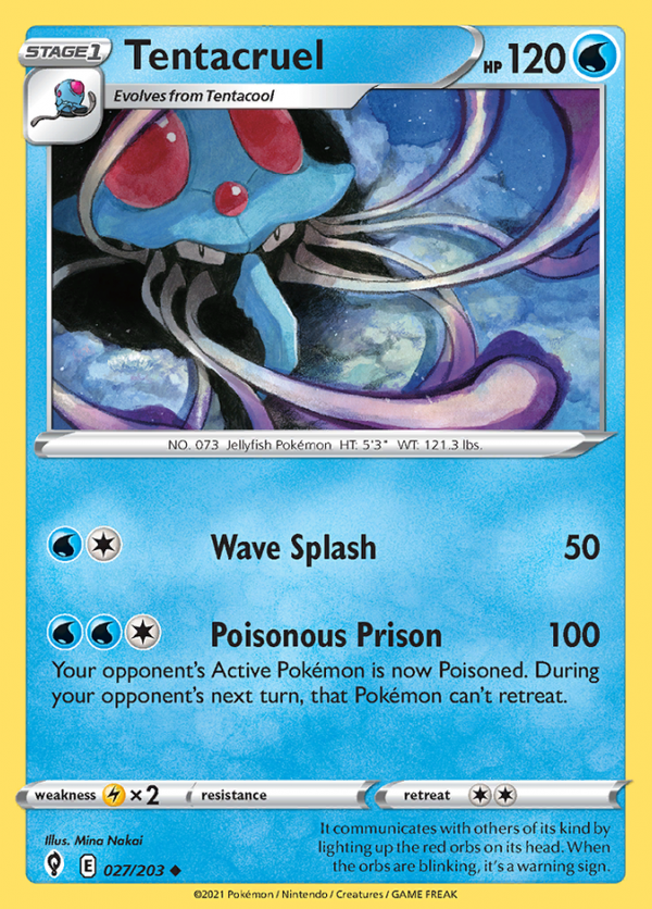 Tentacruel 027/203 (Evolving Skies)