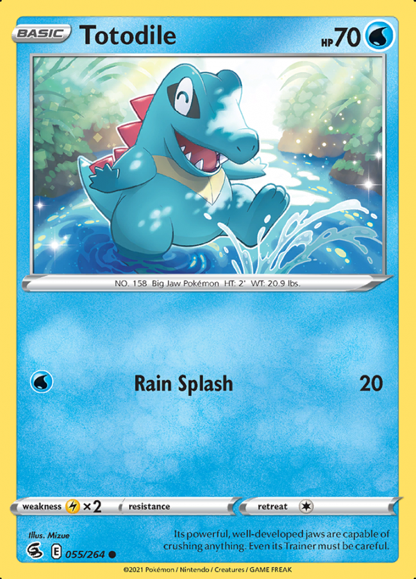 Totodile 055/264 (Fusion Strike)