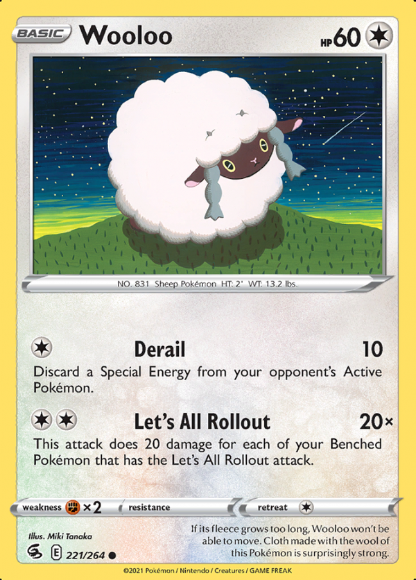 Wooloo 221/264 (Fusion Strike)