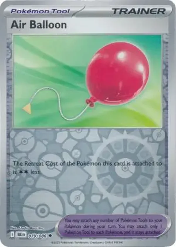 Air Balloon 079/086 Reverse Holo Black Bolt