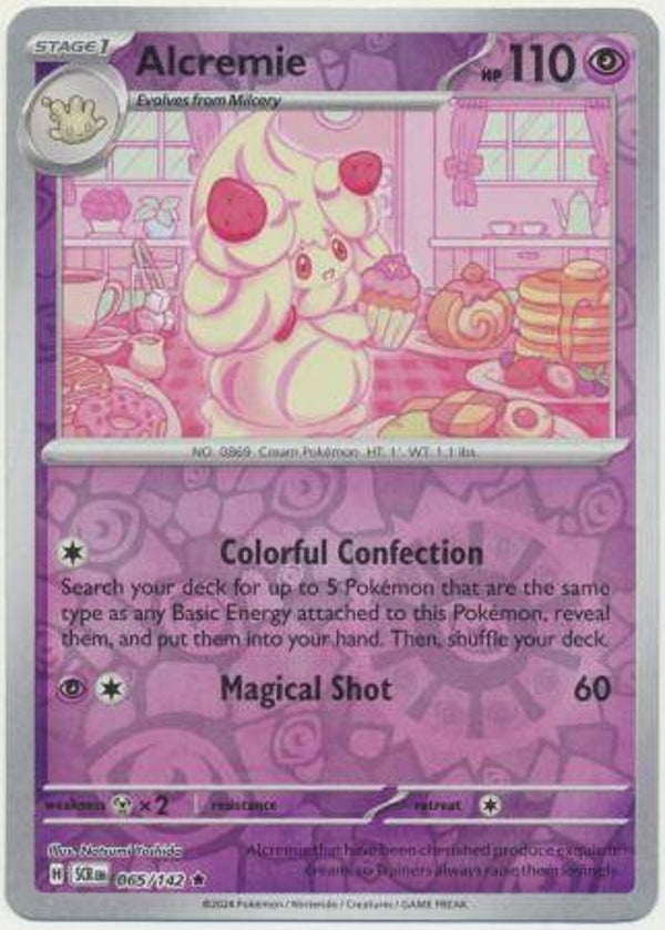 Alcremie 065/142 Reverse Holo Stellar Crown
